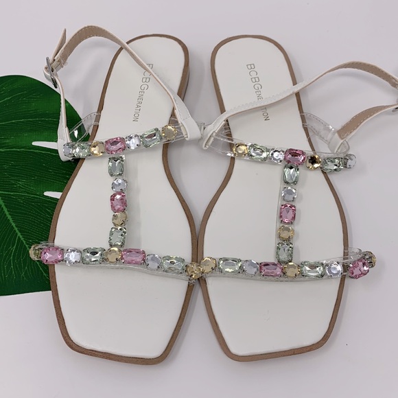 NWOT BCBGeneration Jewel Sandals - Picture 4 of 10